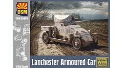 1/35 Lanchester Armoured Car - Hobby Sense