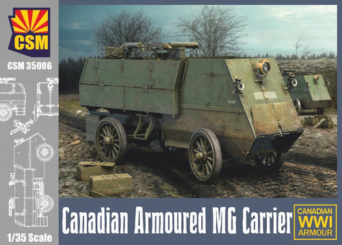 1/35 Canadian Armoured MG Carrier - Hobby Sense