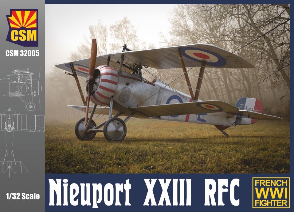 1/32 Nieuport XXIII RFC Service - Hobby Sense