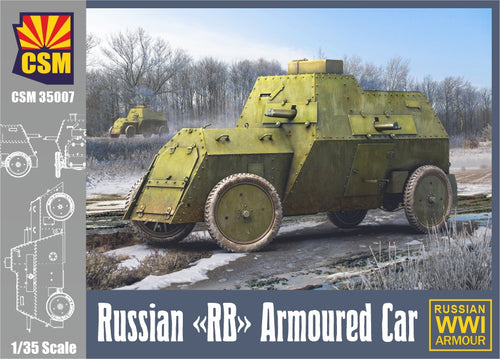 1/35 Russian RB Armoured Car - Hobby Sense