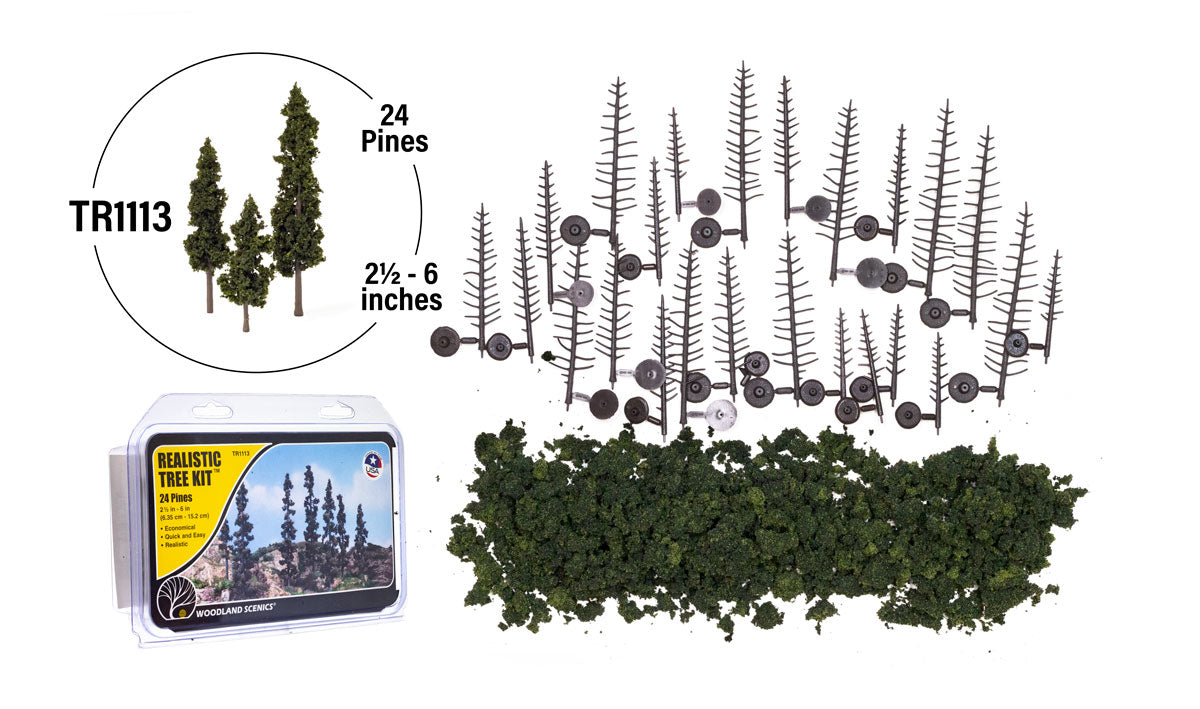 Woodland Scenics Tree Armatures and Tree Kits - Hobby Sense