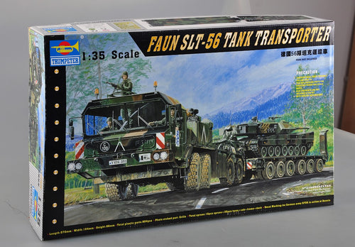 1/35 German Faun Elephant Slt-56 Panzer Transport - Hobby Sense