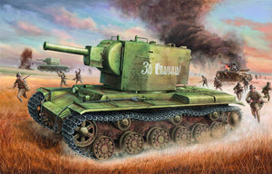 1/35 Russian KV 2 Tank - Hobby Sense