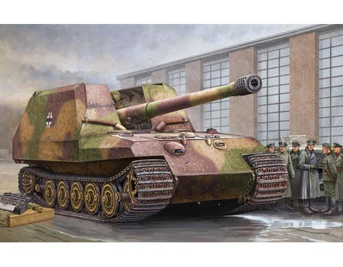 1/35 German Geschutzwagen Tiger fur 17cm Kanone 72 - Hobby Sense