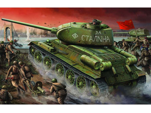 1/16 T-34/85 model 1944 Fty.174 - Hobby Sense