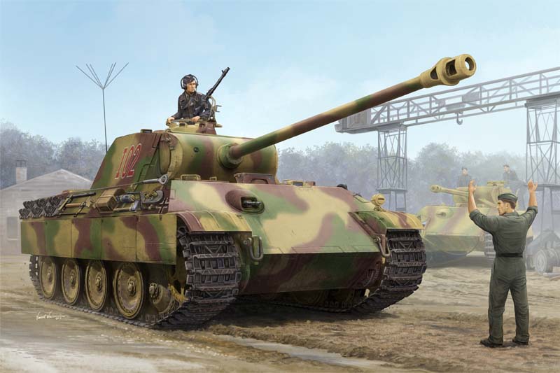 1/16 German Panther Ausf.G Early Version - Hobby Sense
