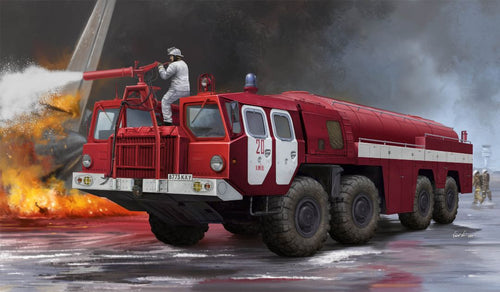 1/35 Airport Fire Fighting Vehicle AA-60 (MAZ-7310) - Hobby Sense