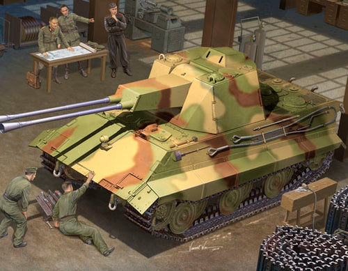 1/35 German E-50 Flakpanzer - Hobby Sense