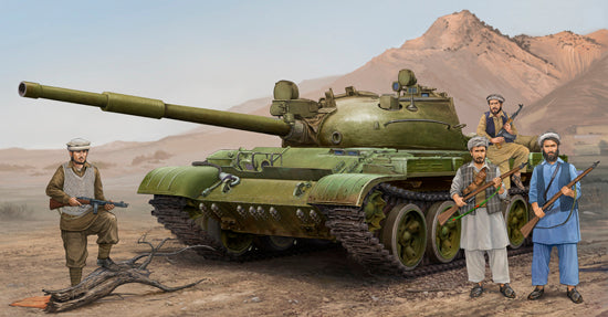 1/35 Russian T62 Mod 1975 (Mod 1962 + KTD2) Tank - Hobby Sense