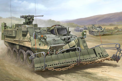 1/35 M1132 Stryker ESV (Engineer Squad Vehicle) with SMP/AMP Surface Mine Plow - Hobby Sense
