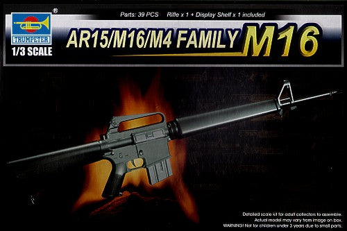 1/3 AR15/M16/M4 FAMILY- M16 with Display Shelf - Hobby Sense