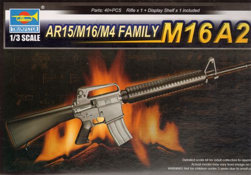 1/3 AR15/M16/M4 FAMILY-M16A2 with Display Shelf - Hobby Sense