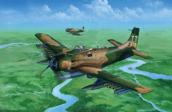 1/32 A1J AD7 Skyraider - Hobby Sense