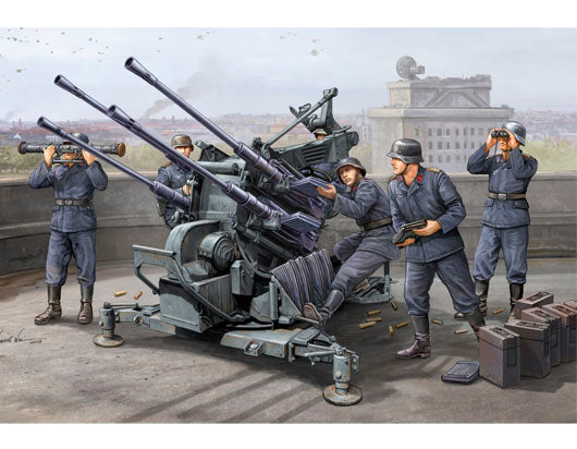 1/35 FLAK 38 (German 2.0cm anti-aircraft guns) - Hobby Sense