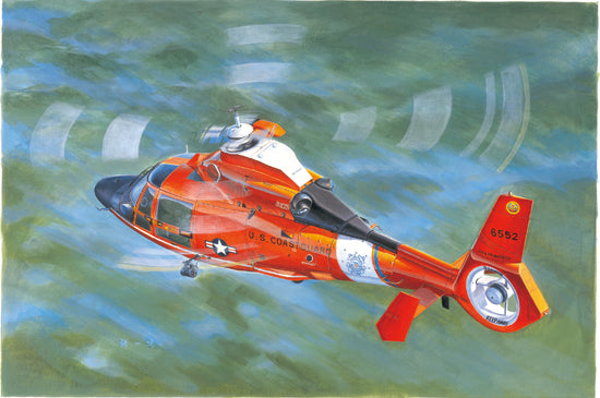1/35 US Coast Guard HH-65C Dolphin Helicopter - Hobby Sense