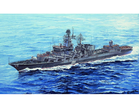1/700 Russian Navy Slava Class Cruiser Marshal Ustinov - Hobby Sense