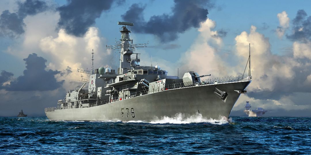 1/700 HMS Type 23 Frigate Kent(F78) - Hobby Sense