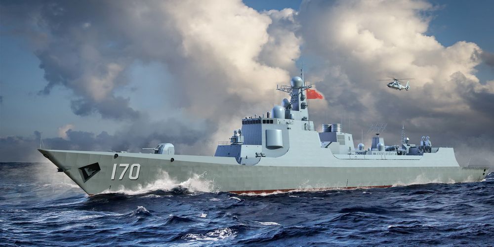 1/700 PLA Navy Type 052C Destroyer - Hobby Sense