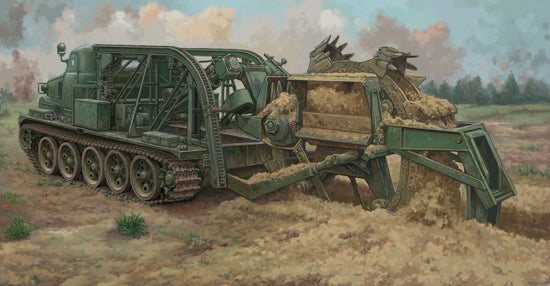 1/35 BTM3 High Speed Trench Digging Vehicle - Hobby Sense