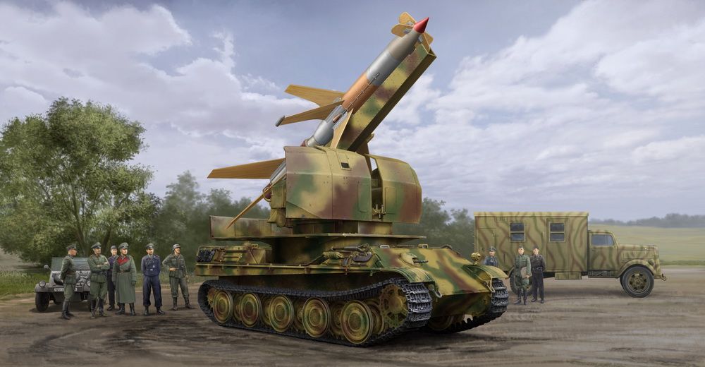 1/35 Flakpanther w/8.8cm Flakrakete Rheintochter I - Hobby Sense