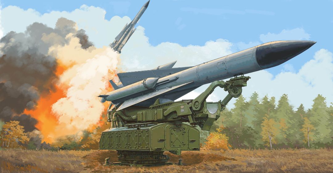 1/35 Russian 5V28 of 5P72 Launcher SAM-5 "Gammon" - Hobby Sense