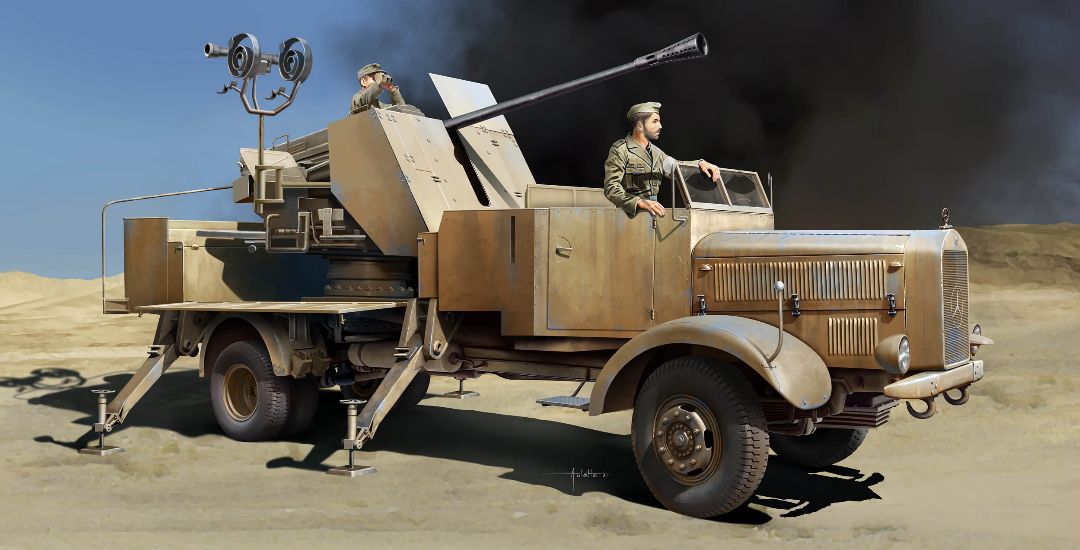 1/35 L4500A mit 5cm Flak 41 I - Hobby Sense