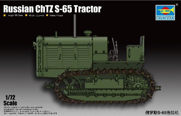 Russian ChTZ S65 Tractor w/Open Cab - Hobby Sense