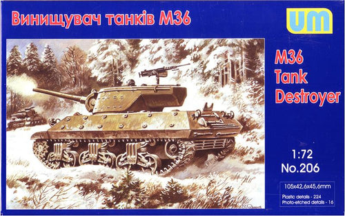 M36 tank destroyer - Hobby Sense