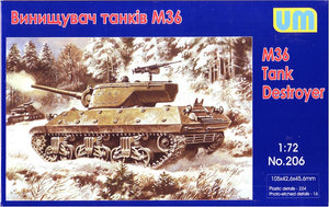 M36 tank destroyer - Hobby Sense