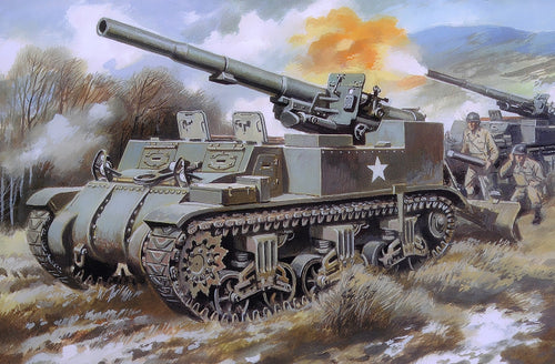 155mm M12 gun motor carriage 