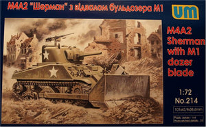 Tank M4A2 with M1 Dozer Blade - Hobby Sense