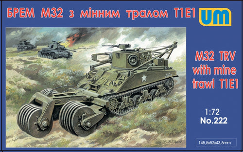 M32 tank recovery vehicle with mine trawl T1E1 - Hobby Sense