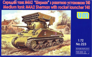 Tank M4А2 with T40 rocket launcher - Hobby Sense