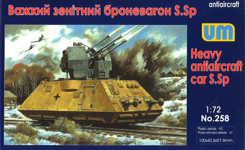 Heavy antiaircraft car S.Sp - Hobby Sense