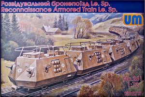 UM261  Reconnaissance armored train Le.Sp - Hobby Sense