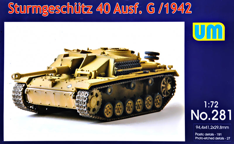 Sturmgeschutz 40 Ausf.G, early - Hobby Sense