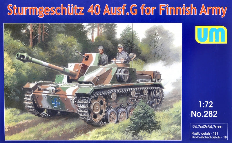 Sturmgeschutz 40 Ausf.G for Finnish Army - Hobby Sense