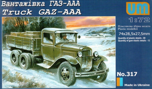 GAZ-AAA WW2 Soviet truck - Hobby Sense