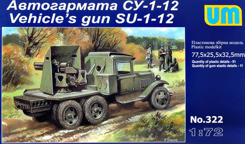 SU-1-12 76mm gun on GAZ-AAA chassis - Hobby Sense