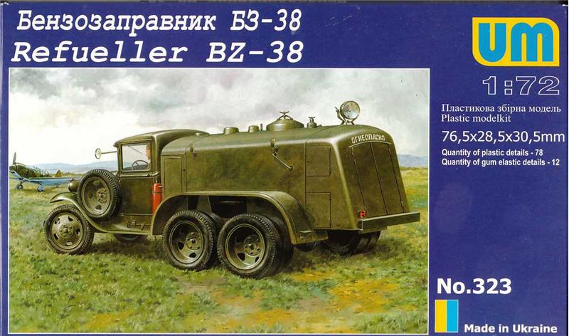 BZ-38 refuel truck. - Hobby Sense