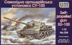 SU-100 Soviet self-propelled gun - Hobby Sense