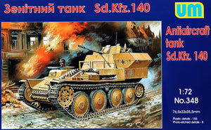Sd.Kfz.140 WWII German antiaircraft tank - Hobby Sense