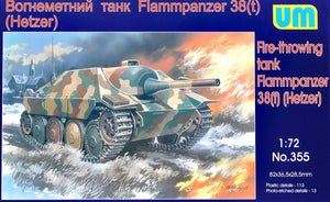 Flammpanzer 38(t) Hetzer WWII German tank - Hobby Sense