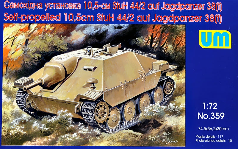 105mm StuH 44/2 auf Jagdpanzer 38(t) - Hobby Sense