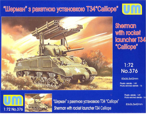 Rocket launcher M4A3 with T34 