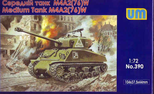 Medium tank M4A2(76)W - Hobby Sense