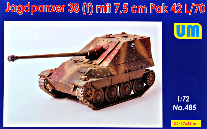 1/72 Jagdpanzer 38(t) mit 7.5cm Pak 42 L/70 - Hobby Sense