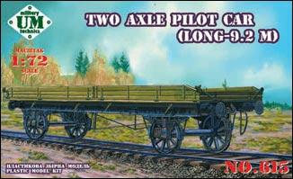 Two axle pilot car (long 9.2 meter) - Hobby Sense