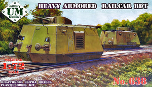 Heavy Armored Railcar BDT - Hobby Sense