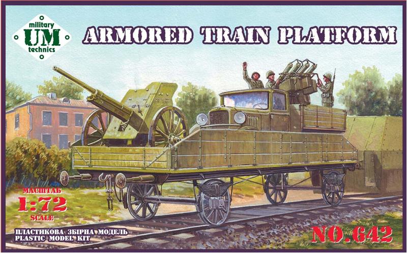 Armored train platform - Hobby Sense